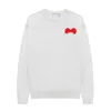 Mens sweater crew neck classic Embroidery paris Oversize Macaron colors sweatshirts woman autumn winter clothing white loose long sleeves elegant casual tops