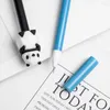 PCS Stationery Creative Gel Ink Pen Cute Animal 0,5 mm svart neutrala pennor Set Wholesale Student Exam Signature