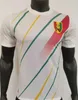 24 25 Guinee National Player Player Soccer Jerseys Camano Kante Traore Home and White Red Football Shirts Short Guinée uniformes CAMANO 999