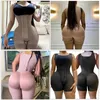 Hög komprimering Kropp Formear Women Fajas Colombianas Corrigctive Girdle Mage Control Post Limosuction Bbl Slimming Midjebälte 240116