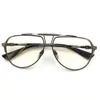 2024 Luxus-Designer-CH-Sonnenbrille für Damen, verchromt, Brillengestelle, Herrenmode, großes Metall-Myopie-Herz-Brillengestell, Damen, Unisex, hochwertige Brillen, 0TPM