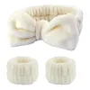 Ensemble de bracelets pour lavage du visage, serviette, accessoires de salle de bain, Spa, bandeaux imperméables à Absorption d'eau, pour femmes et filles