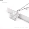 designer biżuteria naszyjnik moda unisex w stylu srebrne naszyjniki klasyczne luksusowe design naszyjnik