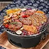 Indoor Furnace Iron Charcoal Fire Stove Sturdy Barbecue Grill Round Camping Convenient Outdoor 240116