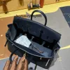 Orijinal deri el çantası ber tote çanta tasarımcısı Luxurys cüzdanlar el çantası iplik dikiş dikiş ithal orijinal fransa