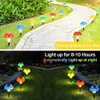 Lawn Lamps Outdoor Mushroom Garden Solar Light 4-Pack Mushroom Solar Light Waterproof Outdoor Garden Lamp Christmas Patio Street Decoration YQ240116