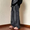 Jeans hip-hop casual per uomo Pantaloni cargo larghi larghi a gamba larga Pantaloni moda streetwear Harajuku per uomo 240115