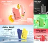 USAウェアハウスオリジナルVaapod gem bar cube 5％6000 Puffs使い捨て蒸気e-タイトルメッシュコイル10フレーバー