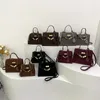 Factory wholesale womens shoulder bag 5 colors winter fashion velvet handbag simple and versatile solid color leather backpack trend retro tassel handbag 2363#