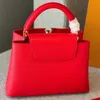 Designer Bag Women Tote Bags Classic Red Bride Bag Luxury Shoulder Crossbody Handbag Ladies Wallet Large Capacity Shopping Travel handle Handbags Duffle