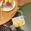 Flower Jelly Bag Mini Gepersonaliseerde mini PVC Mode Eén schouder Crossbody Dames DIY Make-up portemonnee 230116