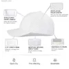 Bal Caps VOBOOM Mannen Sneldrogende Baseball Cap Laser Cut Mesh Bal Cap Gebogen Rand Snapback Hoed Q240116