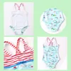 Baby Girls Swimwear One-Pieces Kids Designer Swimsuits Toddler Children Bikinis Cartoon Printed Swim Suits Clothes Beachwear Bathing Summer Clothing 3 B1iv#