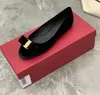 Women's Bow Velvet Thick Heels Classic Brand High Quality 100% Handmade Flat Shoes Size 34-42