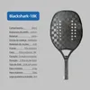 HOOWAN Blackshark Beach Tennis Racket Carbon 3K 12K 18K Professional Fine Finish Paddle Beach Tennis with Cover 240116