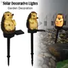 Gazon Lampen Solar Dier Licht Outdoor Waterdichte Hars Egel Nachtverlichting Voor Pathway Yard Tuin Decoratie YQ240116