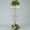 NY HOT SALE GULL CRYSTAL FLOWER VASE Centerpieces Flower Stand for Wedding Table Decoration Centerpieces 303