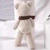 Plush Dolls 16-20CM Teddy Bear Stuffed Plush Toys Cute Dress Rabbit Pendant Dolls Gifts Birthday Wedding Party Decor