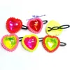 Fête favor 1000x Plastic Heart Gem Clain Clips Girl Kids Gend Vending Sac Pinata Filler Supply Novelty Birthday Favors Gift Toy Wholesale