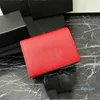 Designer leather Wallet Stylish Men Folding Long zipper triangle Wallets Purse Card Holder Notes Money Purses With Box Flip