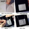 Jewelry Pouches Necklace Chain Pouch Bag Clear Storage Pockets Bags For Packaging Supplies