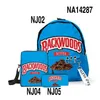 Sacs de taille tactiques 3D Backwoods Sacs à dos 3pcsset rouge odeur preuve ordinateur portable Shoder cartable Backwood Print Bag Outdoor Shoderbags Bo Dhbl4