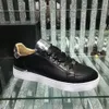 La plus haute qualité de luxe Designer Plein Chaussures Hommes Imprimé Conseil Chaussures Homme Chaussure Phillip Mode Respirant Graffiti Tendance Casual Chaussure