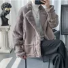 2023 Marchio di abbigliamento da uomo Ispessimento Tenere al caldo in inverno Pelle di cervo Giù Giacca casual Maschile Slim Fit Cappotto allentato di alta qualità 240115