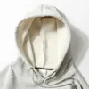 Sweat-shirt à capuche en coton polaire pour homme, vêtement d'hiver épais et vierge, unisexe, Algodon Felpa Uomo, 100%