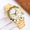 Watches High Quality Mens Watch Designer Automatic Movement 116500 40mm Waterproof With Green Box