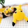 Jouets de poupées en peluche mignonnes de dessin animé classique, 45 cm, jaune, doux, apaisent et accompagnent l'oreiller en peluche rempli, vente en gros, cadeaux d'anniversaire et de vacances pour enfants, filles et garçons, fans