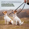 Guinzaglio multifunzionale per cani Robusto e morbido in vera pelle regolabile a mani libere a tracolla doppio per tutti i cani 240115