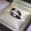 2021 New Couple Band Rings Gold Rose Platinum Three Colors Available Fashion Party Wedding Simple Jewelry Unisex250h