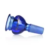 Thick Glass Bowl 14mm 18mm Male Joint mixed color Funnel Bowls Smoking Piece Tool For Tobacco Bong Oil Dab Rig Burning Water Pipe