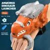 Sand Play Water Fun Electric Water Gun Dinosaur Launcher Glove with 1000 Bullets for Kids Shooting Game In Garden Childrens Toy Boy Summer Gift