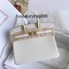 Genuine Leather Handbag Ber Kin Cow New Top Layer Togo Leather Bag Pattern Leather Bag Large Capacity Women's Bag One Shoulder Handbag