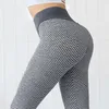 Pantaloni da donna Taglie forti Leggings attillati da fitness da donna Senza cuciture Vita alta Push Up Legging in rete Sport traspirante Yoga