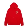 Designer hoodie Mens Womens hoodie heart motif hoodie Casual Jumper Womens Sweater Pull Long Cotton Overshirt Pullover Couple Outfit Loose Fit Womens Size S-XL good