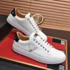 Luxus -Designer -Marke Schuhe Plein Herren Schuhe Schädel Top Cintura in Plein Walking Sneakers Leder Kauflatten Mann Sport Casual Schuhe