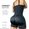 Fajas Colombianas Hohe Taille Trainer Körper Wear Abnehmen Mantel Frauen Flache Bauch Butt Lifter Shaper Höschen Push-Up Korsett 240115