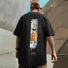Y2k Anime T-shirts pour hommes Vêtements surdimensionnés Hip-Hop Streetwear Tops Tee T-shirt à manches courtes Été Vintage T-shirts en coton 8XL 240115