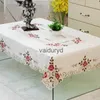 Mantel de mesa, mantel de encaje, jardín europeo, elegante, bordado, mantel de comedor, flor, peonía, cubierta para silla, cubierta antipolvo para boda, vaiduryd