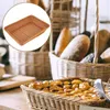 Assiettes panier à pain en rotin Style Boho fruits et légumes accents de maison décor Pp