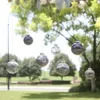 Nouvelles bannières banderoles confettis 6 pièces ornements suspendus d'arbre fête décor à la maison décoration suspendue d'arbre décor de noël de renne ornements de boule de paillettes de noël