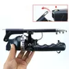 Portable Carp Foldable Fishing Rod 134cm Folding Fishing Lure Rod Telescopic Fighing Pole Reel Combo with Fishing Line 240116