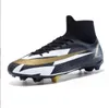 New Men Shoes Football Boots Training Sports Sneakers Overdoor Lawn AG/TF Qualidade confortável Tamanho leve suave 35-45