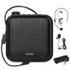 Haut-parleurs portables Gosear 12W amplificateur vocal 1200mAh Mini haut-parleur vocal portable avec microphones filaires sac de rangement pour les enseignants Guide touristique YQ240116