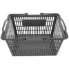 Storage Bags Thicken Shopping Basket Vanity Table Laundry Plastic Small Baskets With Handles