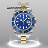 Relojes mecánicos automáticos movimiento reloj maestro para hombre 40 2815 esfera de bisel de cerámica azul Habitante del mar Cierre de zafiro inoxidable Caja de reloj mecánico automático Ocean