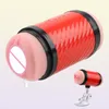 Masturbatorvagina anal anal gorge profonde puste vaginas masturbator réaliste toys pour hommes avec une basse chauffante tasse aéroneft x038162858